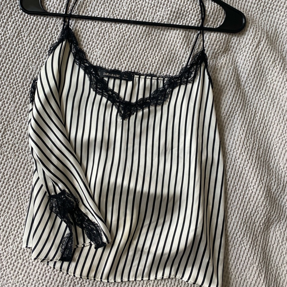 Zara satin camisole
